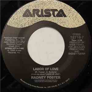 Radney Foster - Labor Of Love