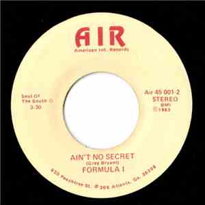 Formula 1 - The World's A Masquerade / Ain't No Secret