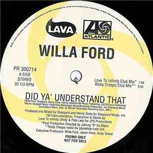 Willa Ford - Did Ya' Understand That