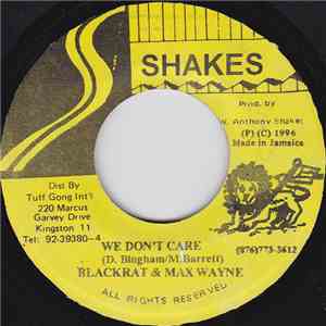 Blackrat & Max Wayne  / Bobby Konders - We Don't Care