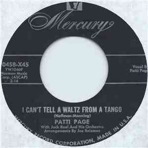 Patti Page With Jack Rael And His Orchestra - I Can't Tell A Waltz From A T ...