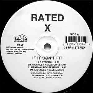 Rated X - If It Don't Fit