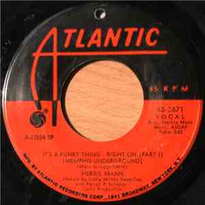 Herbie Mann - It's A Funky Thing - Right On