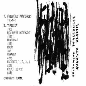 Augusto Klamm - Poisonous Fragrances