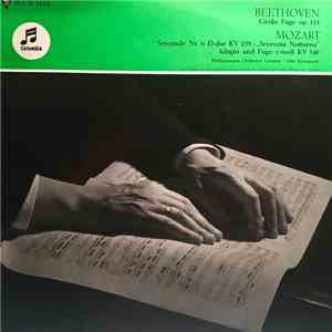 Beethoven, Mozart, Otto Klemperer, Philharmonia Orchestra - Grosse Fuge, Op ...