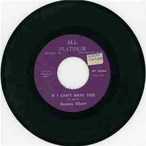 Donnie Elbert - If I Can't Have You
