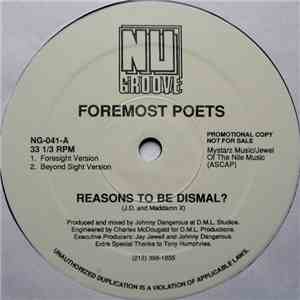 Foremost Poets - Reasons To Be Dismal?