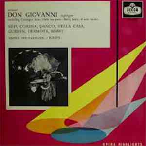 Mozart, Vienna Philharmonic, Josef Krips - Don Giovanni Highlights