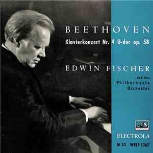 Beethoven / Edwin Fischer Und Das Philharmonia Orchestra - Klavierkonzert N ...
