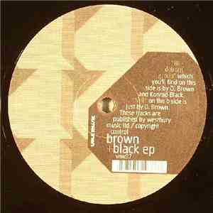 Konrad Black & D. Brown - Brown & Black EP