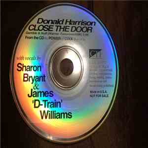 Donald Harrison - Close The Door
