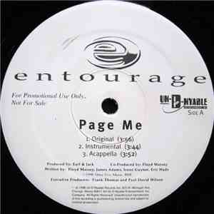 Entourage  - Page Me