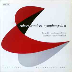 Robert Sanders  – Knoxville Symphony Orchestra, David Van Vactor - Symphony ...
