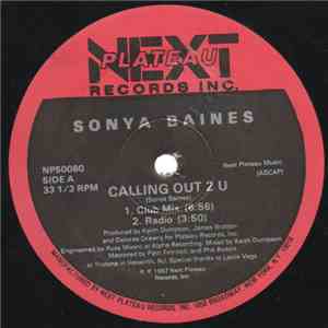 Sonya Baines - Calling Out 2 U