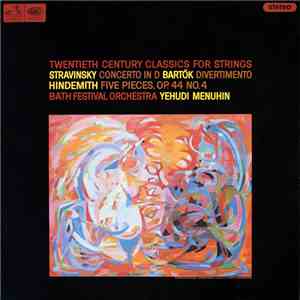Stravinsky / Bartók / Hindemith, Bath Festival Orchestra, Yehudi Menuhin -  ...