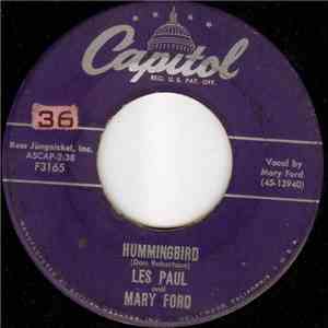 Les Paul And Mary Ford - Hummingbird / Goodbye, My Love
