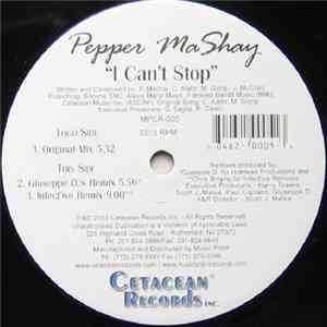 Pepper Mashay - I Can't Stop