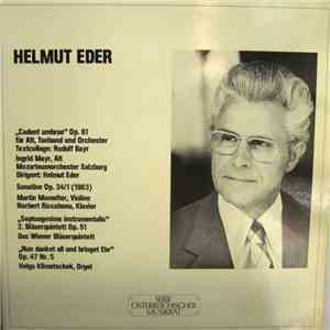 Helmut Eder - Cadunt Umbrae Op.61 Für Alt, Tonband Und Orchester / Sonatine ...