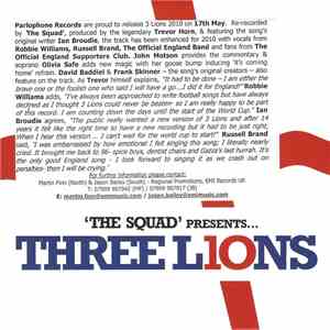 The Squad  - Three Lions 2010