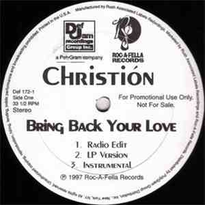 Christión - Bring Back Your Love / Pimp This Love