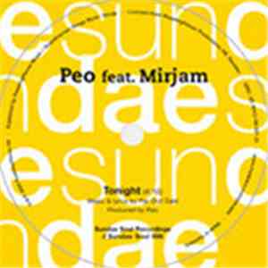 Peo Feat. Mirjam  / Donald McCollum - Tonight / Thin Line Between Love And Hate