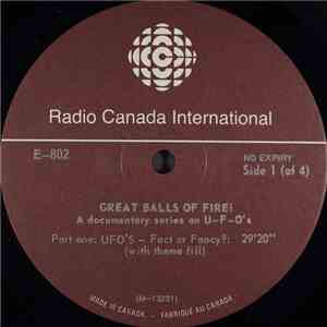 Unknown Artist - Great Balls Of Fire! A Documentary Series On U-F-O's