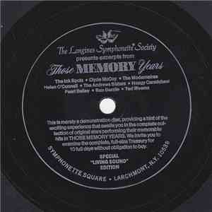 The Ink Spots, Clyde McCoy, The Modernaires, Helen O'Connell, The Andrews S ...