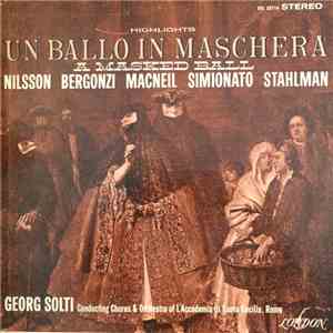 Nilsson, Bergonzi, Macneil, Simionato, Stahlman, Georg Solti, Chorus And Or ...