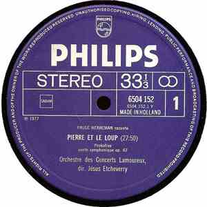 Paule Herreman - Paule Herreman Raconte... Pierre Et Le Loup / Piccolo, Sax ...