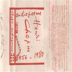 Henri Chopin - Audiopoems 1956-1980