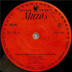 Marino Marini Ed Il Suo Quartetto - Irena