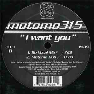 Motomo 315 - I Want You