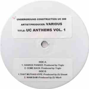 DJ Trajic / DJ Sneak / DJ Work! - Anthems Volume 1