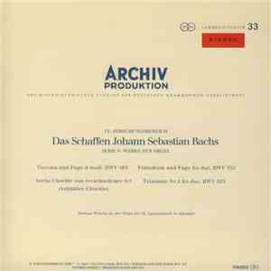 Johann Sebastian Bach - Helmut Walcha - Toccata Und Fuge D-Moll, BWV 565 /  ...