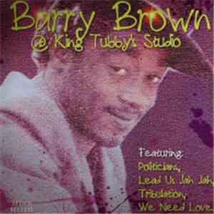Barry Brown - Barry Brown @ King Tubby's Studio