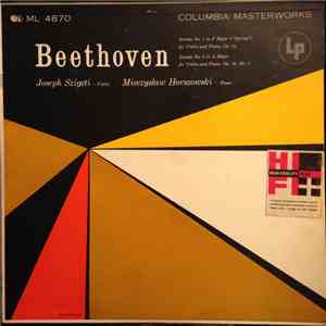 Joseph Szigeti, Mieczyslaw Horszowski - Beethoven Sonata No. 5 in F Major 