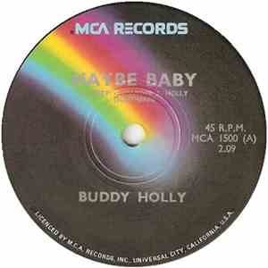Buddy Holly - Maybe Baby / Everyday