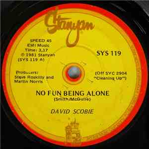 David Scobie - No Fun Being Alone / Windmill Sails