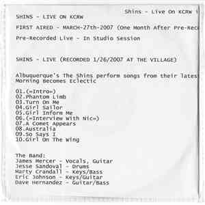 The Shins - Live On KCRW