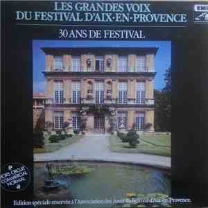 Various - Les Grandes Voix Du Festival D'Aix-En-Provence