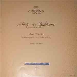 Wilhelm Kempff - Klavier-Sonaten Nr.12 As-Dur Op.26 - Nr.13 Es-Dur Op.27 Nr ...