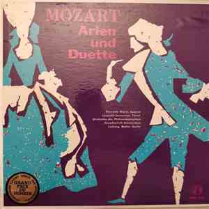 Mozart - Pierrette Alarie, Leopold Simoneau, Orchester Der Philharmonischen ...