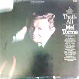 Mel Tormé - A Lush, Romantic Album That's All