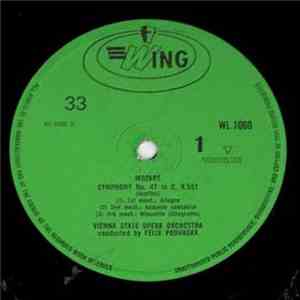Mozart, Vienna State Opera Orchestra, Felix Prohaska - Symphony No. 41 / Ov ...
