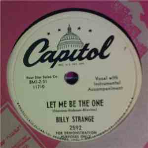 Billy Strange - Let Me Be The One / I'm Still A Prisoner