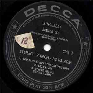 Brenda Lee - Sincerely