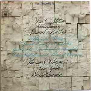 Samuel Barber / Thomas Schippers, New York Phiharmonic - Four Melodic Maste ...
