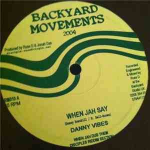 Danny Vibes - When Jah Say / Natty Nah Go Run