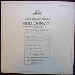 Georg Friedrich Händel, Eduard Melkus - Violinsonaten Opus1