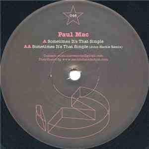Paul Mac - Sometimes It's That Simple